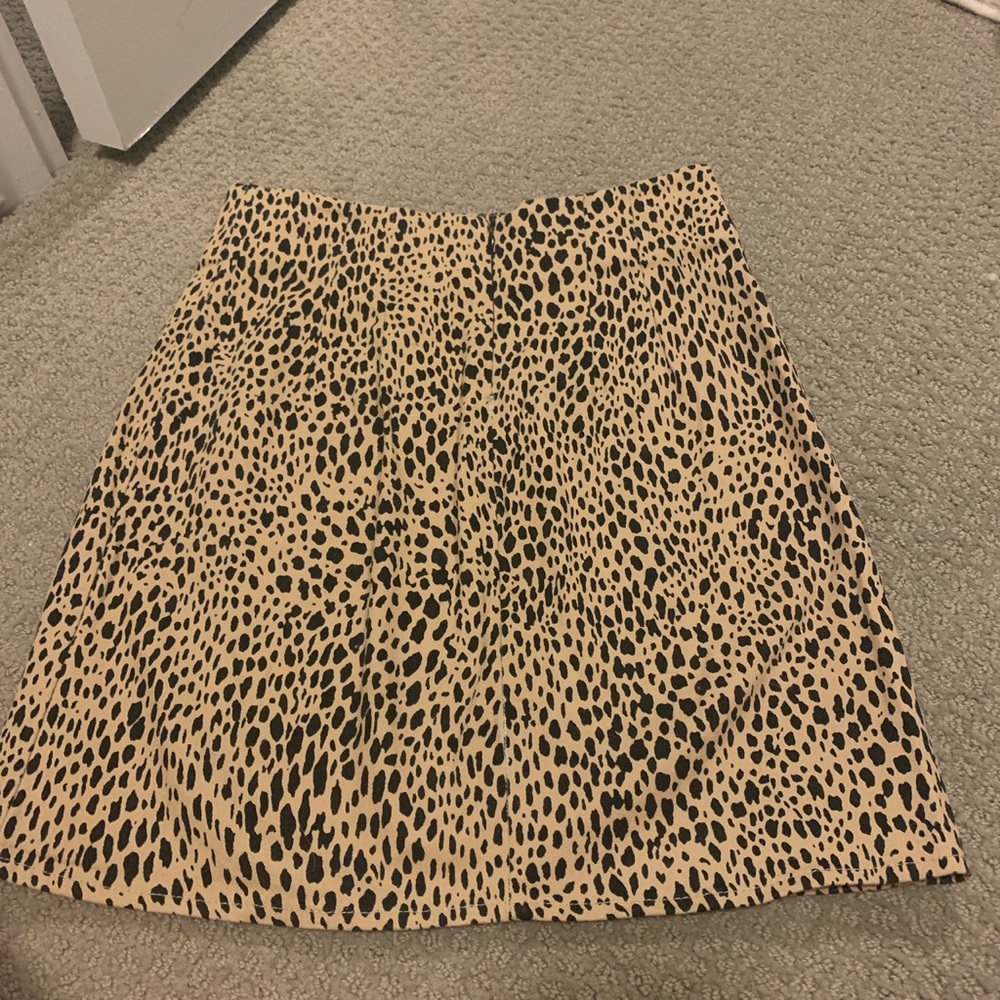 Brandy Melville cheetah skirt
